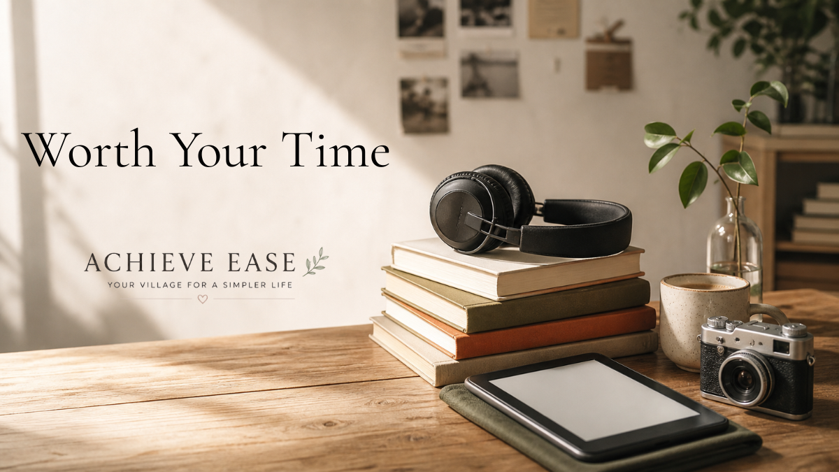 Worth Your Time: A Better Way to Spend Your Scroll